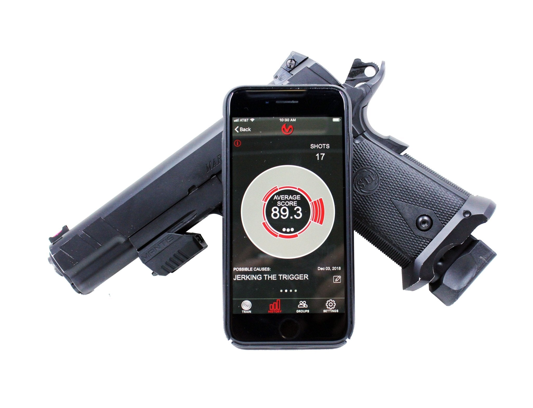 Tørrtrening i håndtering av våpen - TactX