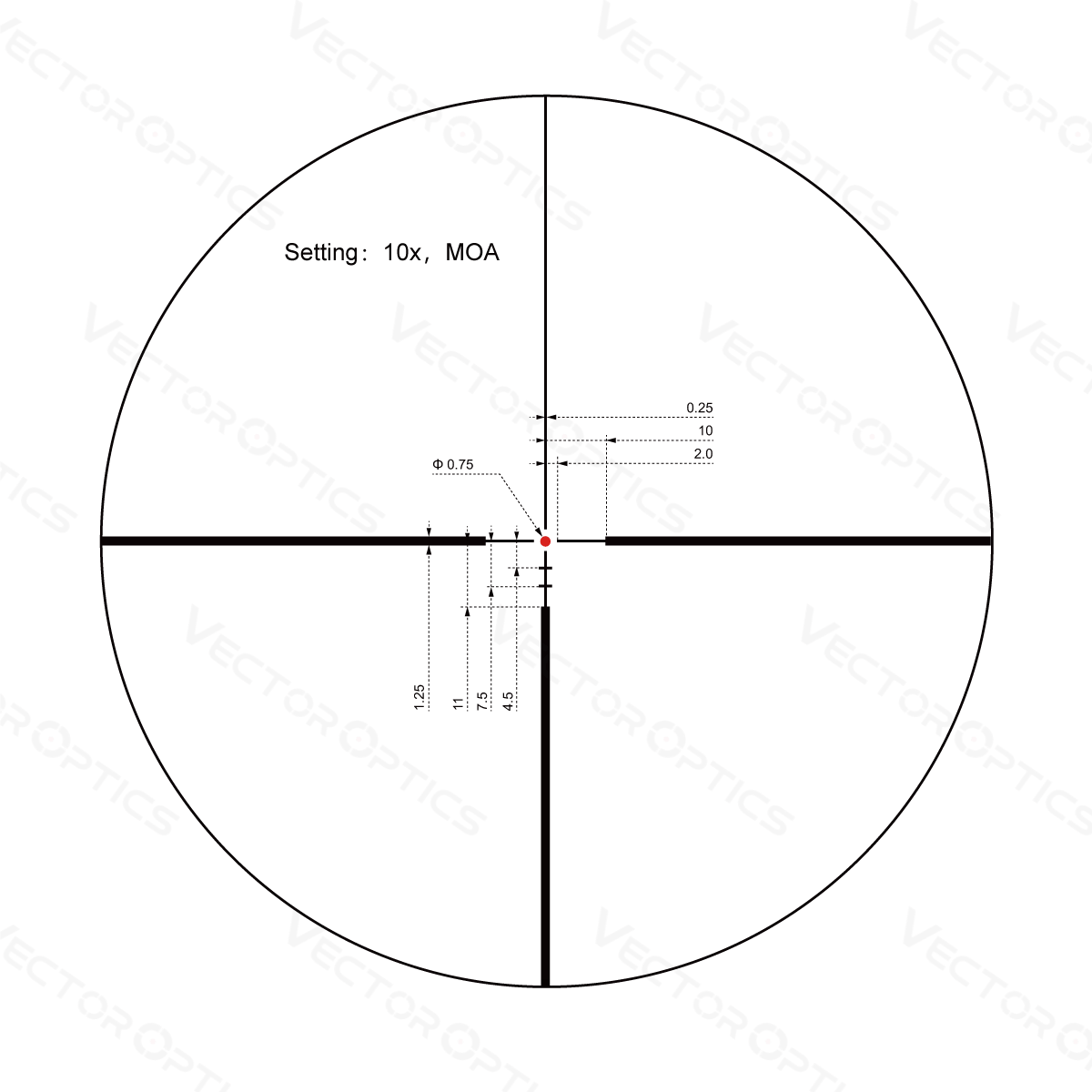 Continental x6 2-12x50 G4 Rifle Scope Hunting MPVO