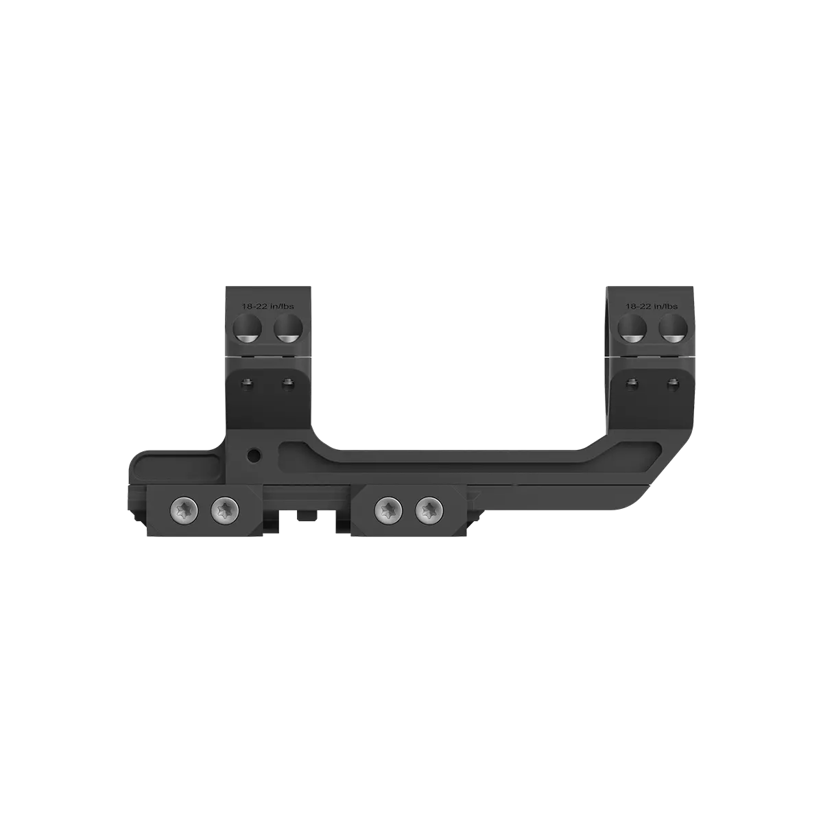 30mm 1-Piece Adjustable Extended Picatinny Mount