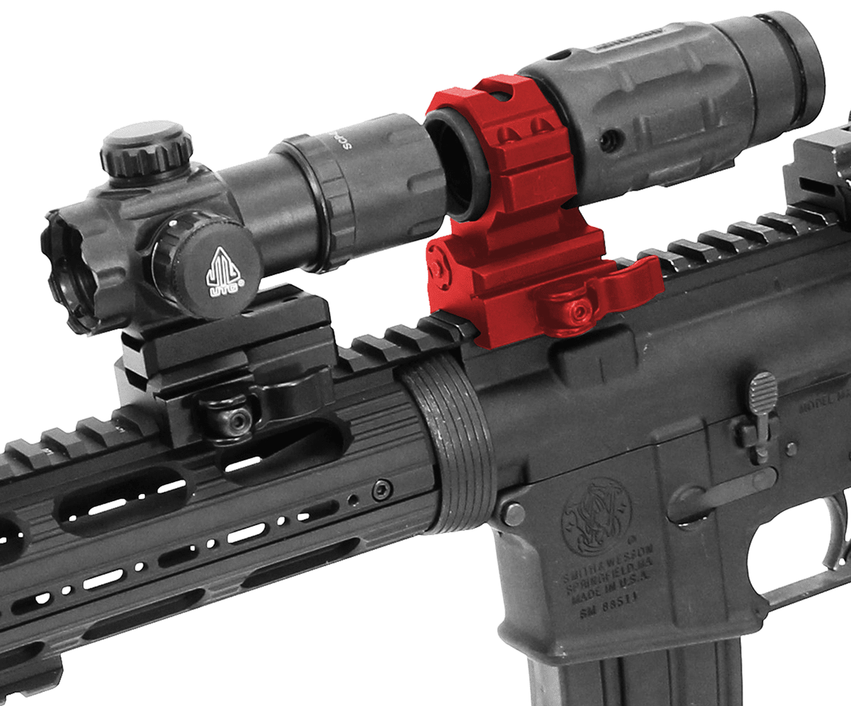 30mm Flip - to - Side QD Ring Mount, Picatinny/Weaver - Leapers, Inc.