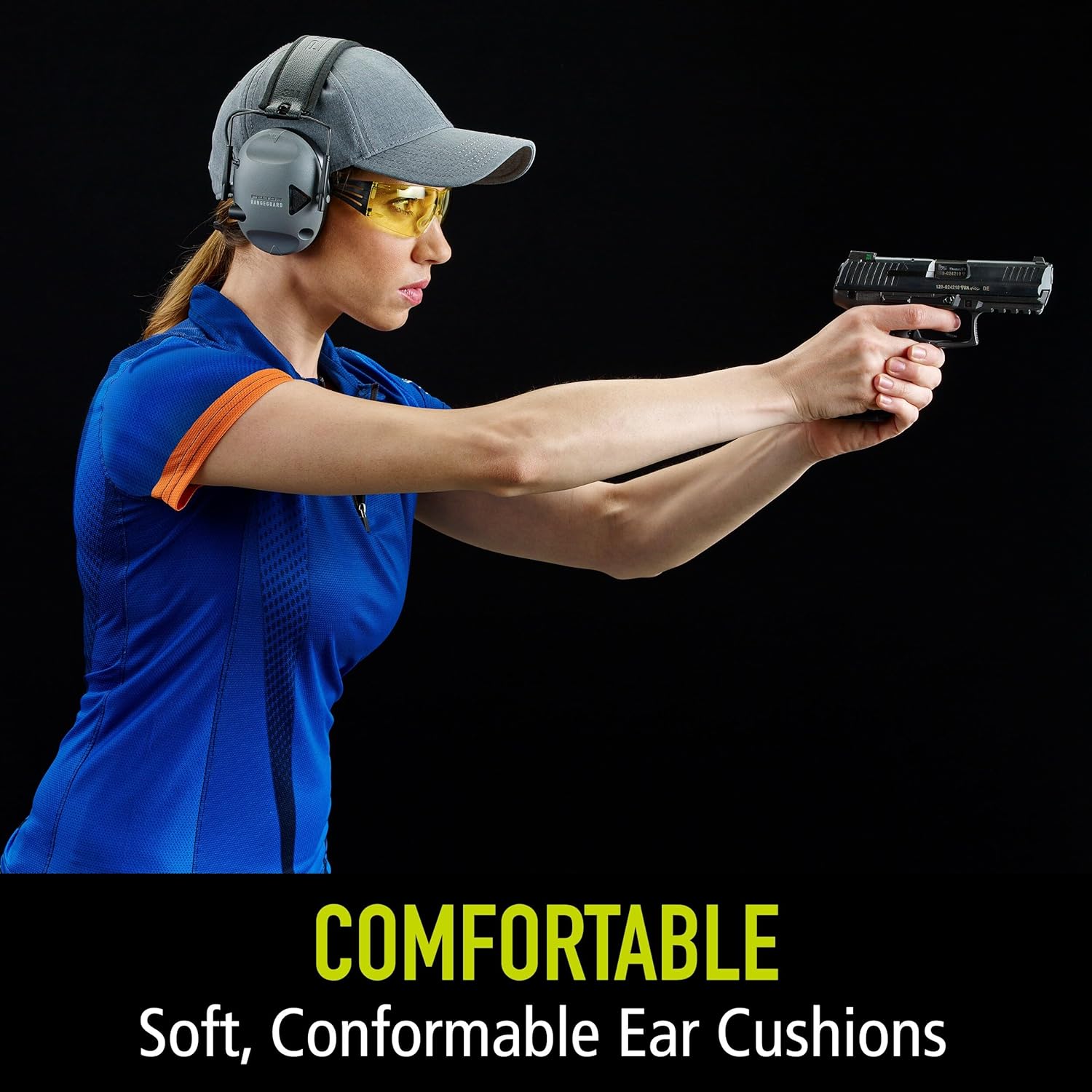 3M Peltor Sport RangeGuard Electronic 21 dB, Gray/Black - 3M Peltor