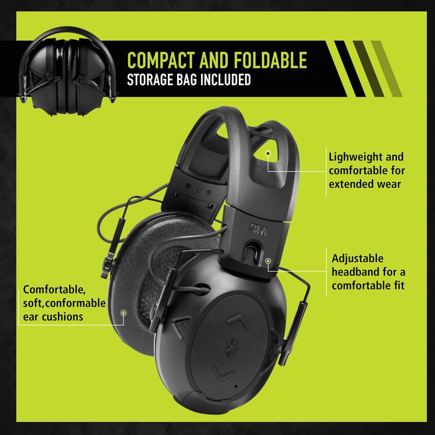 3M Peltor Sport Tactical 500 Elektronisk Hørselvern