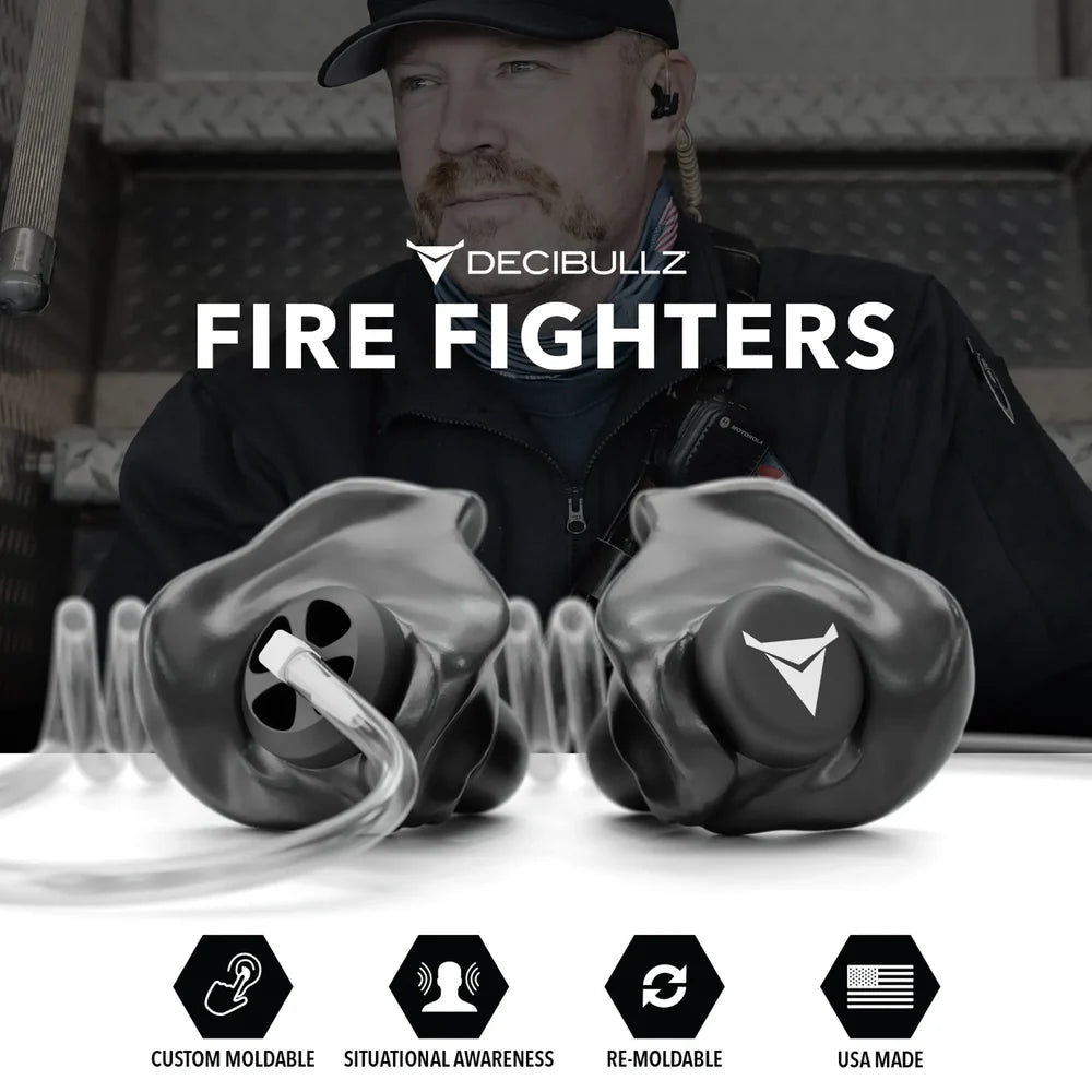 Decibullz +Awareness - Moldable earplugs for acoustic tubes