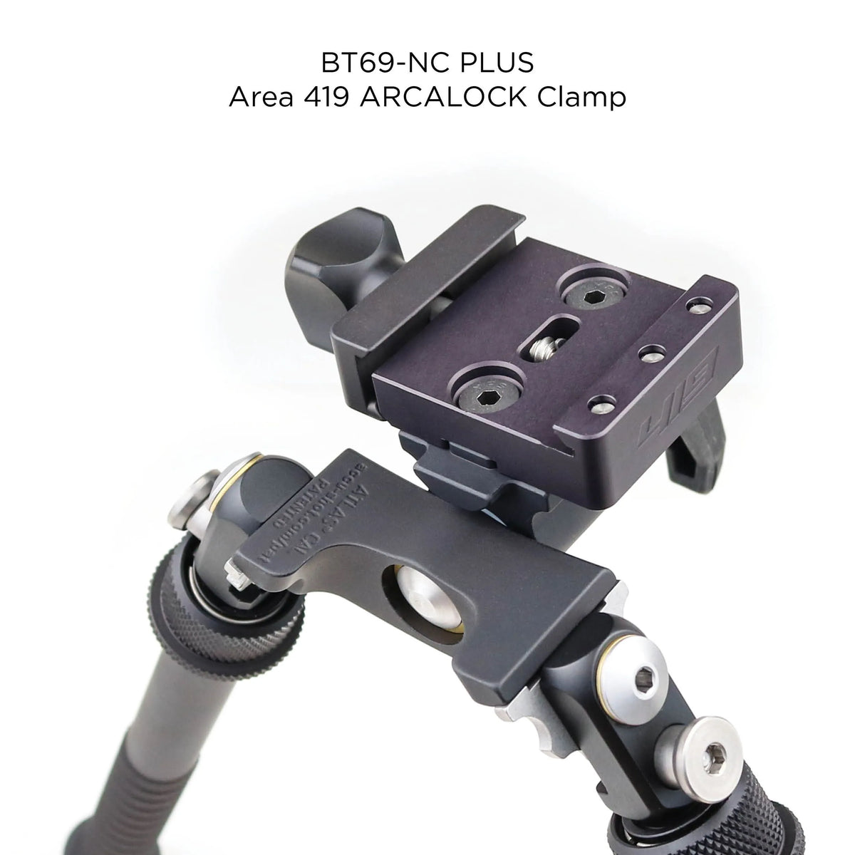 BT69-NC Gen. 2 CAL Atlas® Bipod: Tall with No Clamp