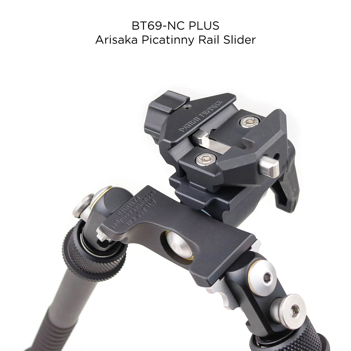BT69-NC Gen. 2 CAL Atlas® Bipod: Tall with No Clamp