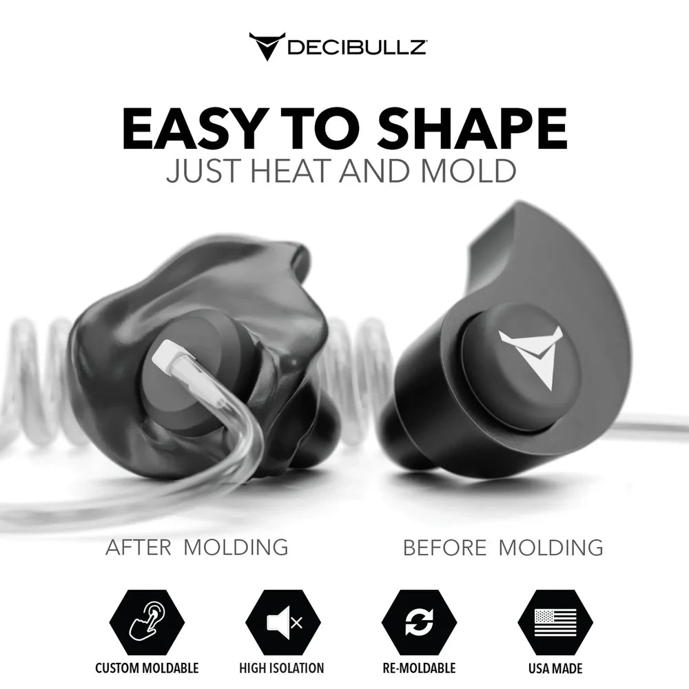 Decibullz +Isolation Moldable Earplugs