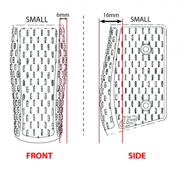 Wrap-Around Polymer Track Grips for Canik Rival-S