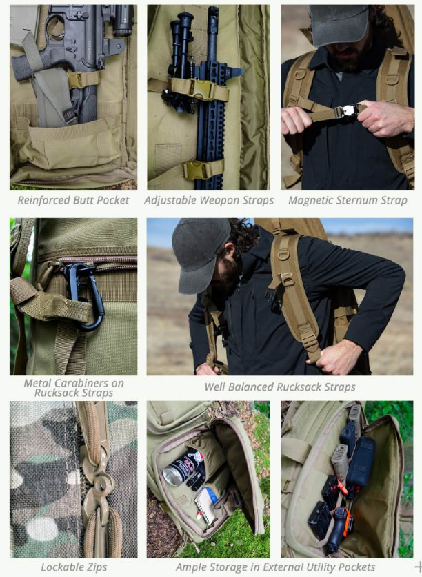 AIM® 50 Tactical Drag Bag