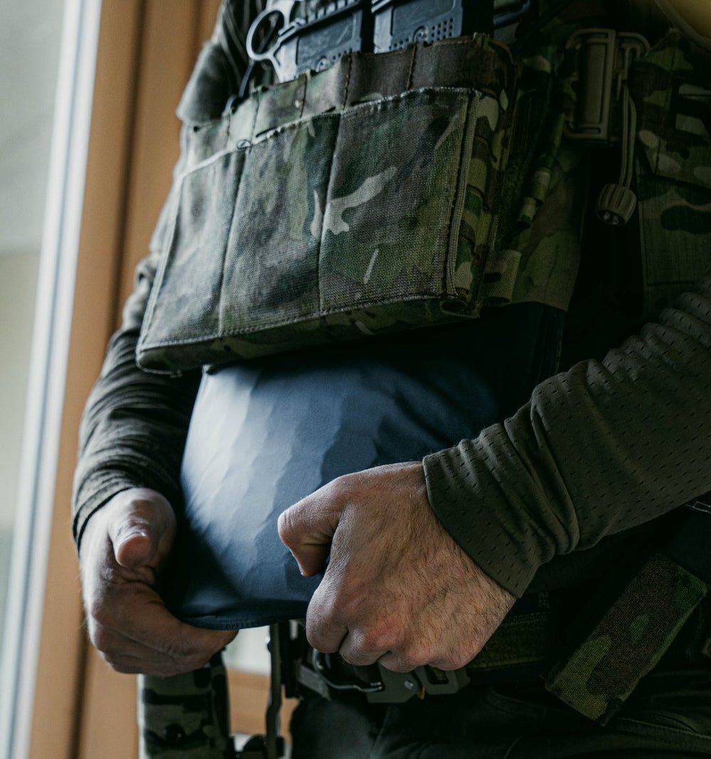 Ballistisk Plate FI/RA FLEX SAPI - Stand - Alone - NIJ 3++ API BZ/LPS - Pangolin Defense