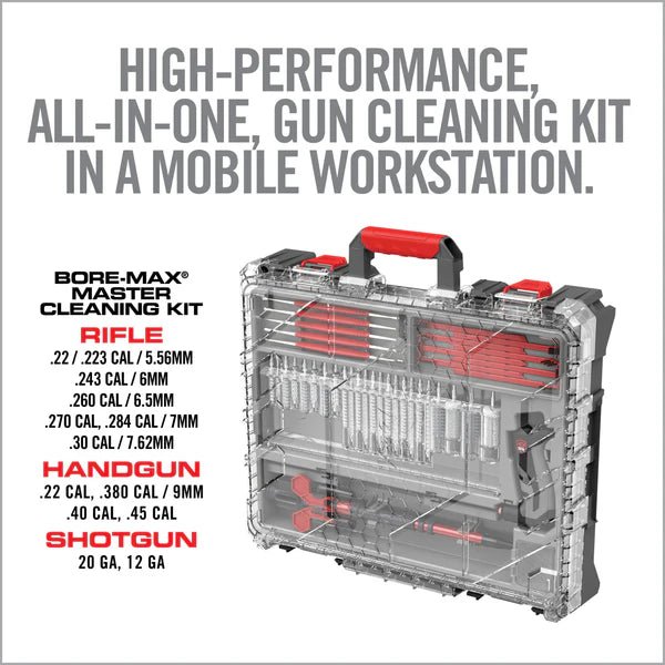 Bore - Max® Master Cleaning Kit and Mobile Workstation - Real Avid