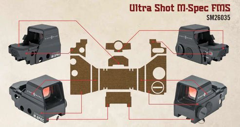 Camo Wrap for Sightmark Ultra Shot M - Spec FMS - Sightmark