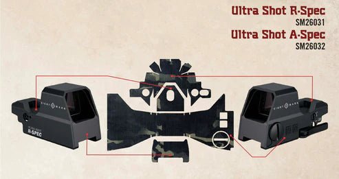 Camo Wrap for Sightmark Ultra Shot R - Spec / A - Spec - Sightmark