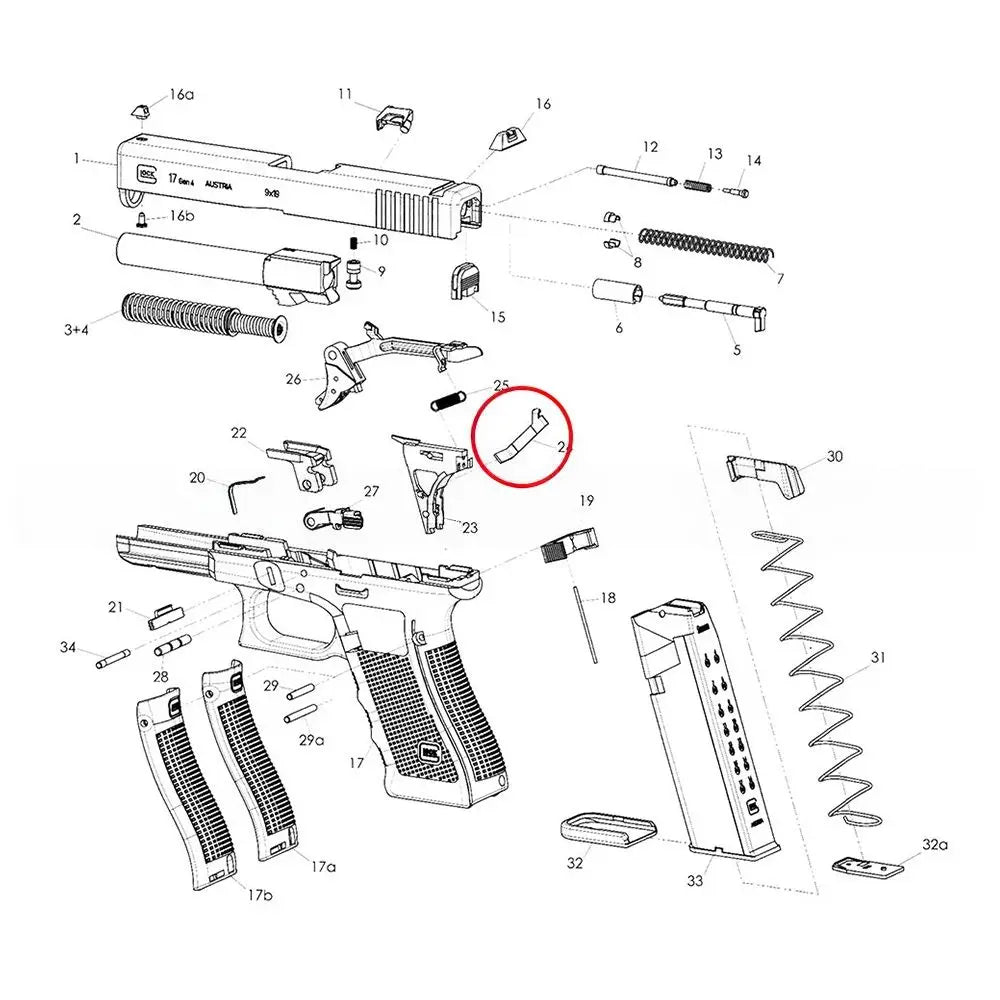 Competition Connector for GLOCK - Eemann Tech