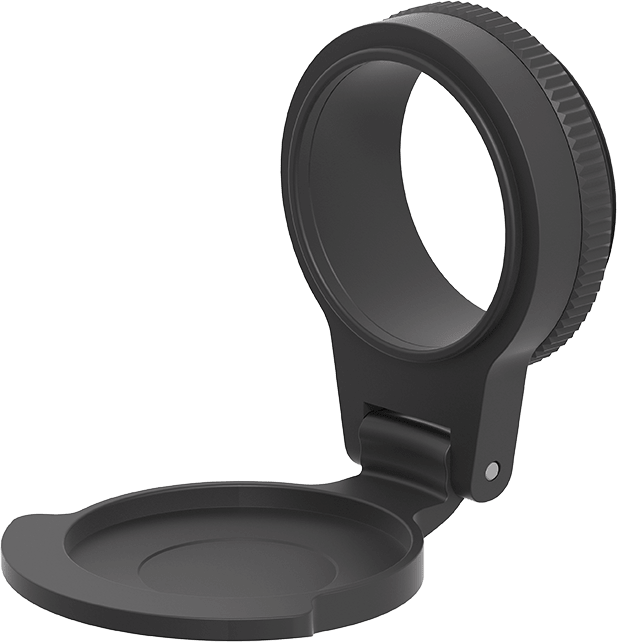 Continental 44mm Objective Metal Flip-Up Cap - Vector Optics