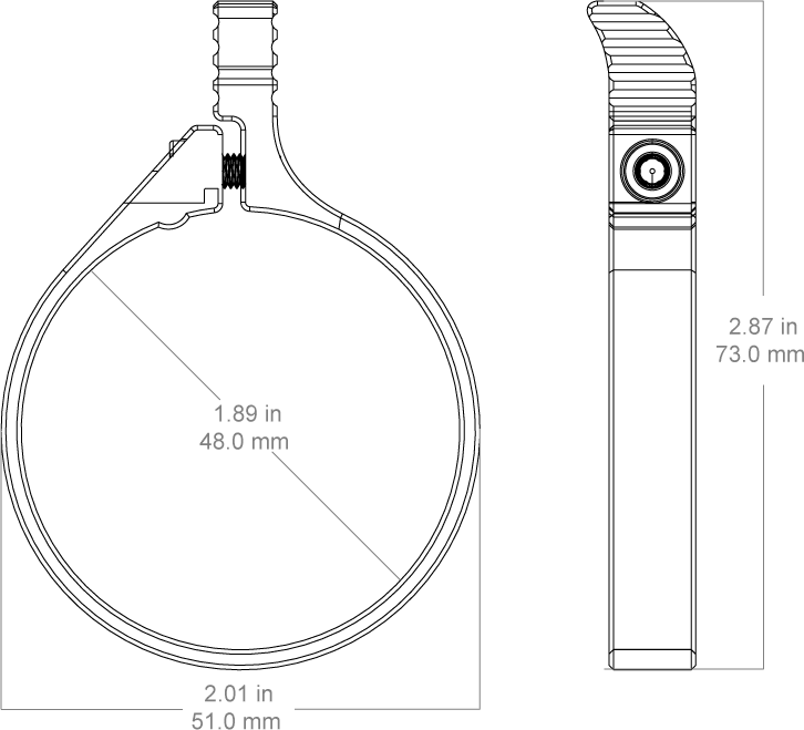 Continental Power Ring Throw Level - Vector Optics