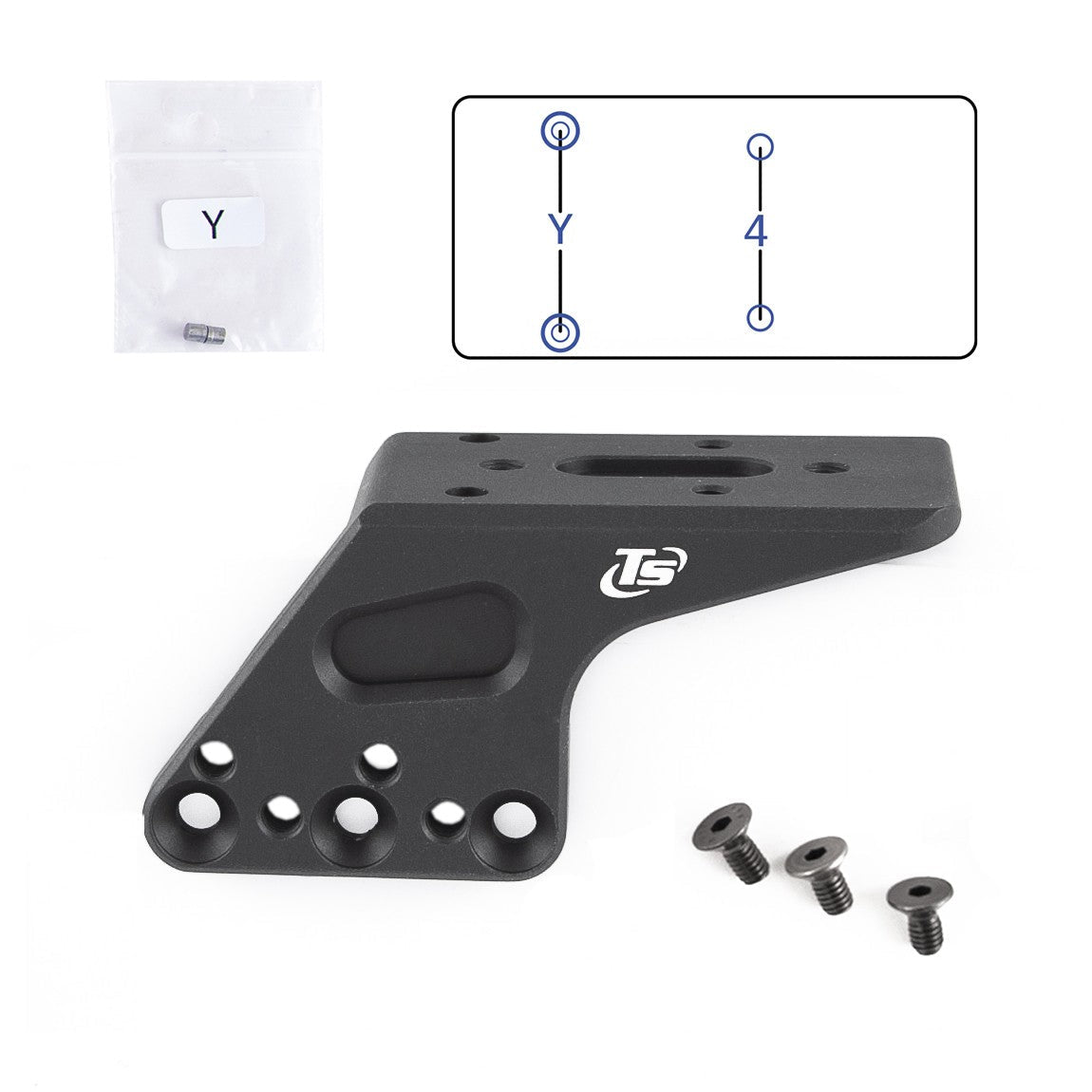 CZ Tactical sport Red Dot Mount for RMR/Holosun (Open) - Toni System