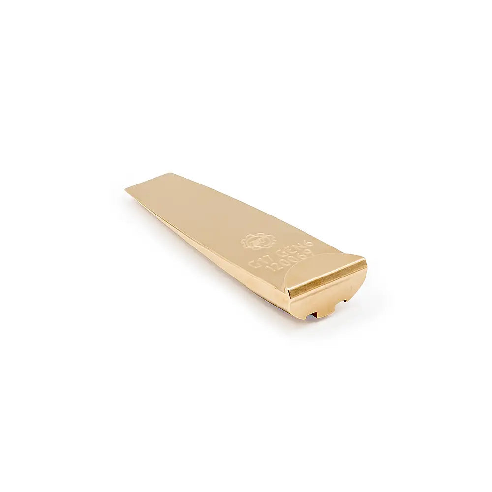 Heavy Brass Feed Grip Plug for Glock 17 Gen6