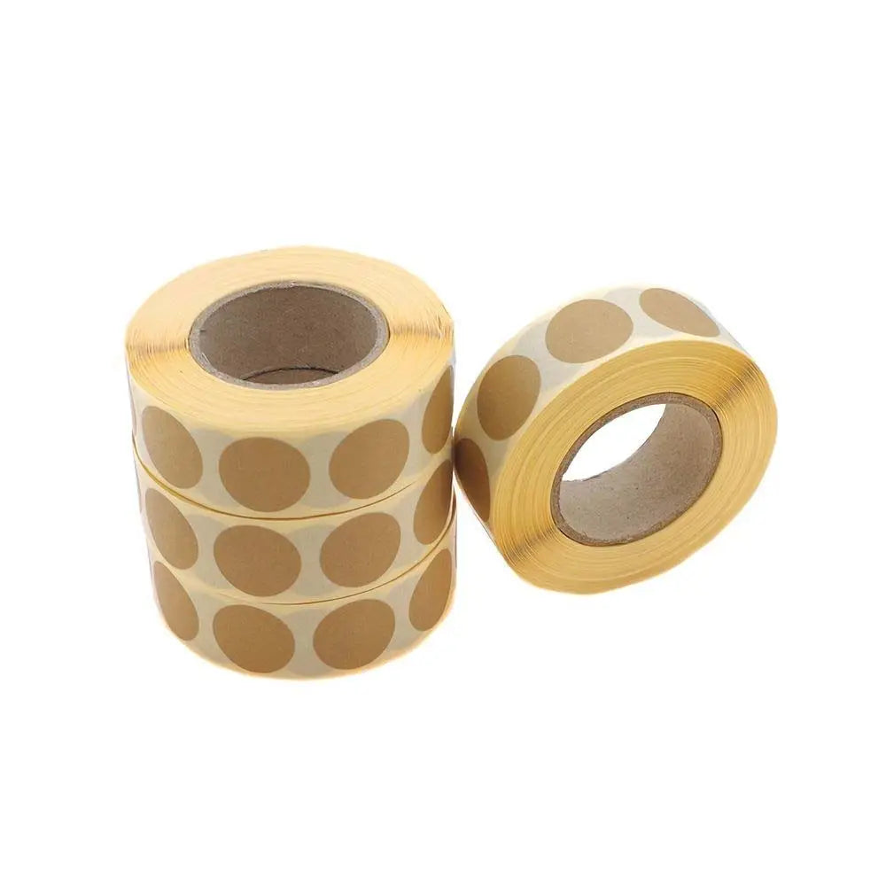 Target Patches, White/Brown/Black - 20mm x 1000 patches