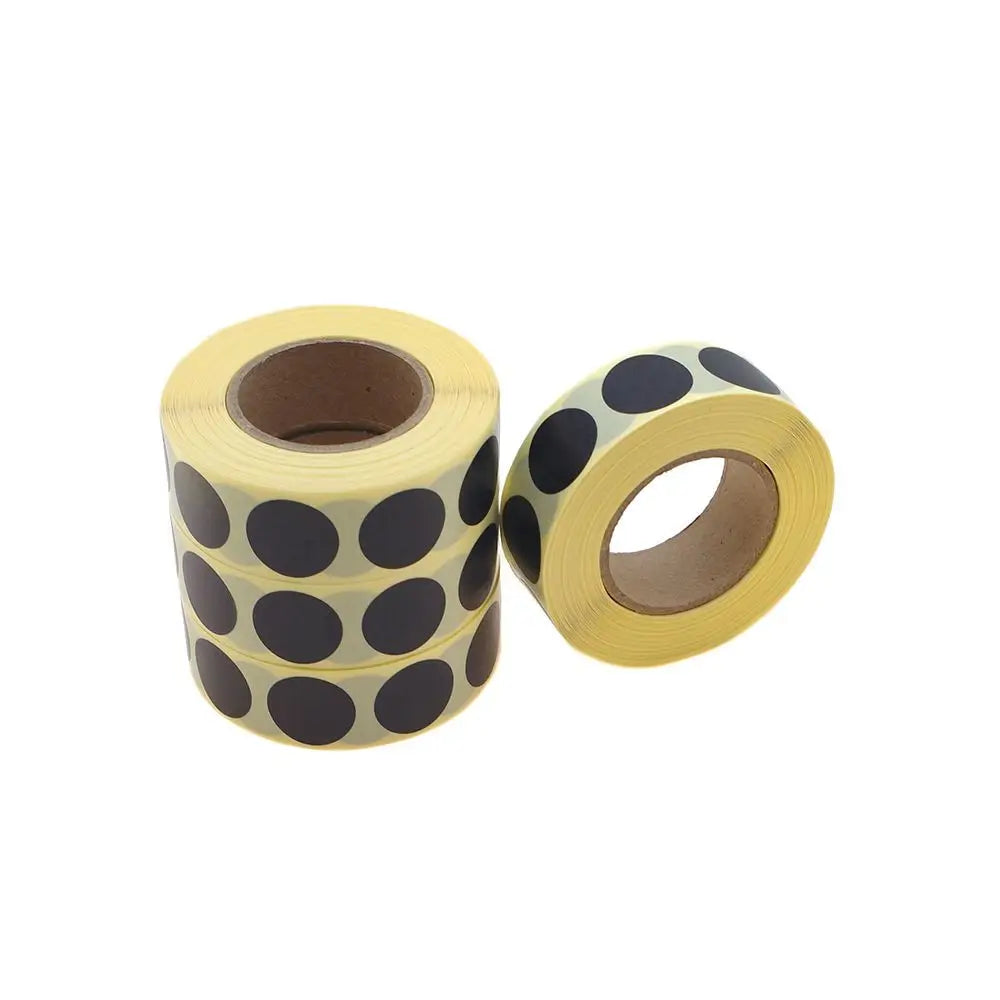 Target Patches, White/Brown/Black - 20mm x 1000 patches