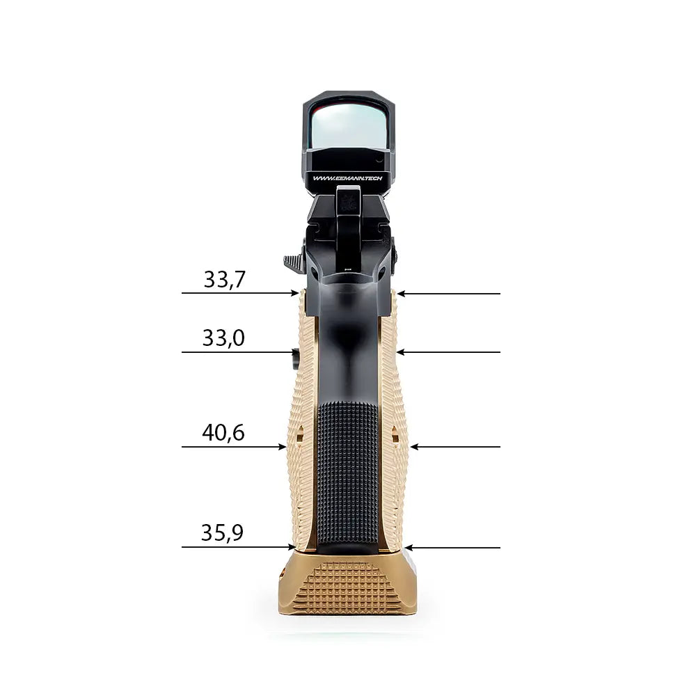 Eemann Tech Ultimate Brass Short Grips for CZ