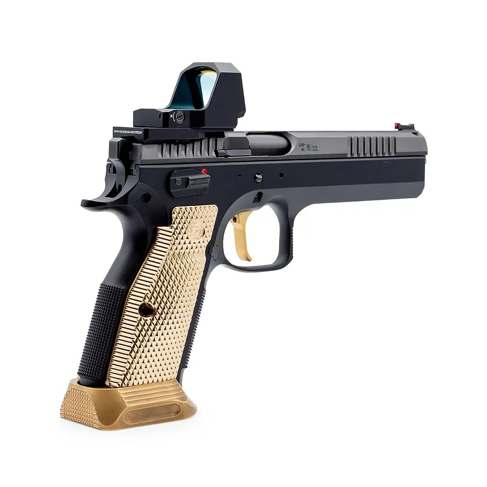 Eemann Tech Ultimate Brass Short Grips for CZ