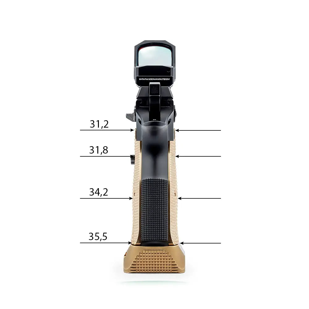 Eemann Tech Ultimate Brass Short Grips for CZ