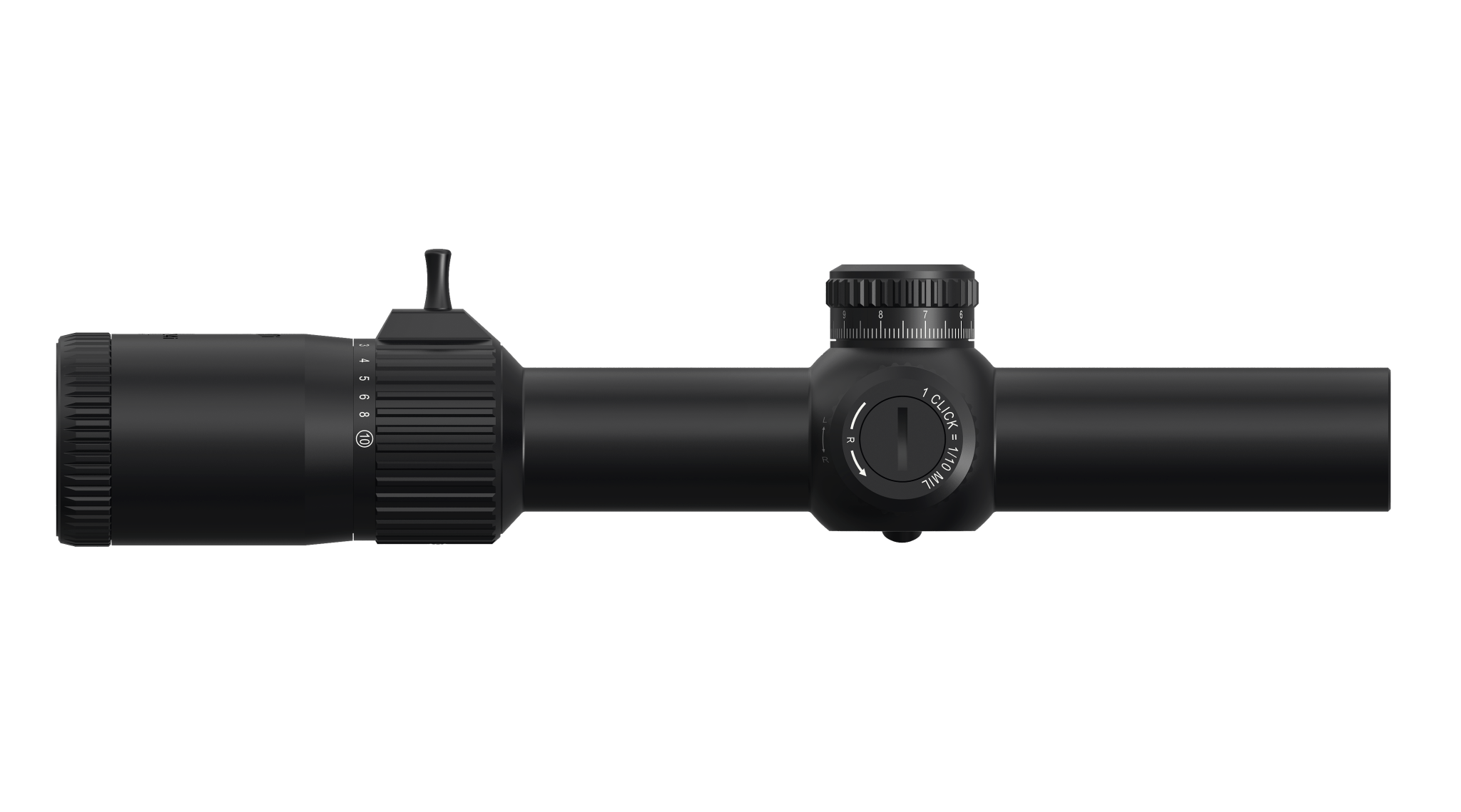 Endura S10i 1 - 10×24, SFP (MRAD), 25m Parallax Distance - Falcon Optical Systems