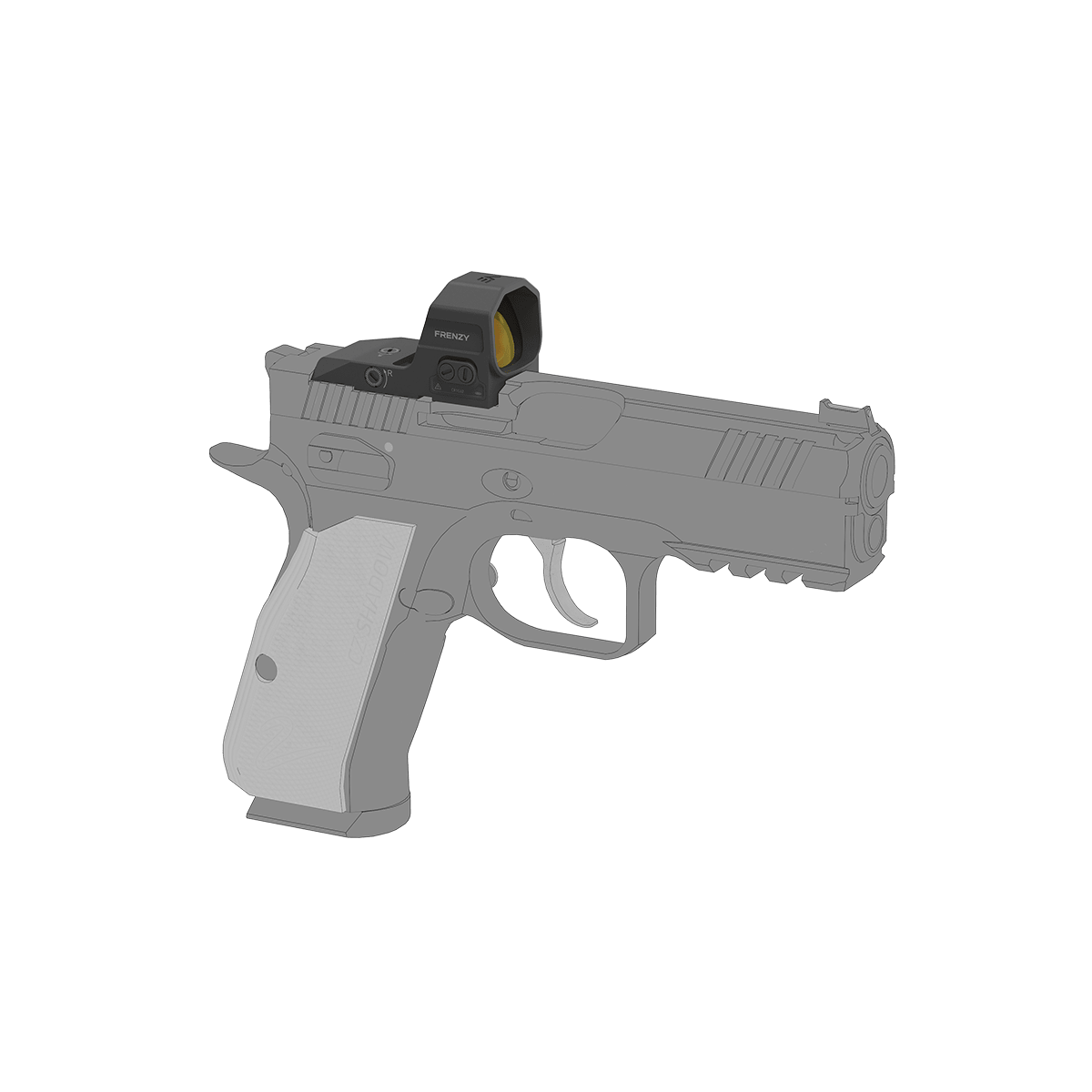 Frenzy FA 1x20x24 for CZ® P-10 / Shadow 2 OR - Vector Optics