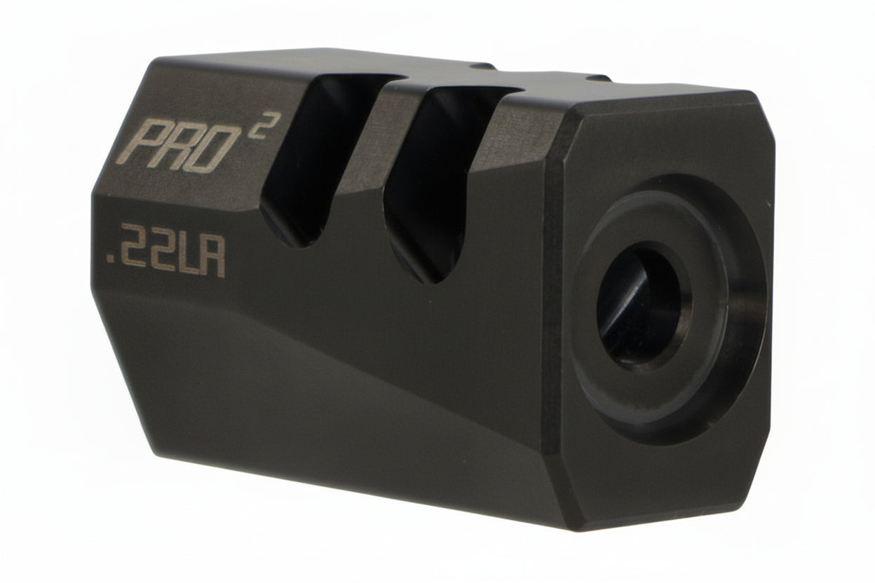 Game Changer PRO Squared Compensator for .22LR - Tandemkross
