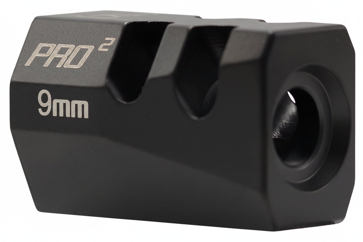 Game Changer PRO Squared Compensator for 9MM PCC - Tandemkross