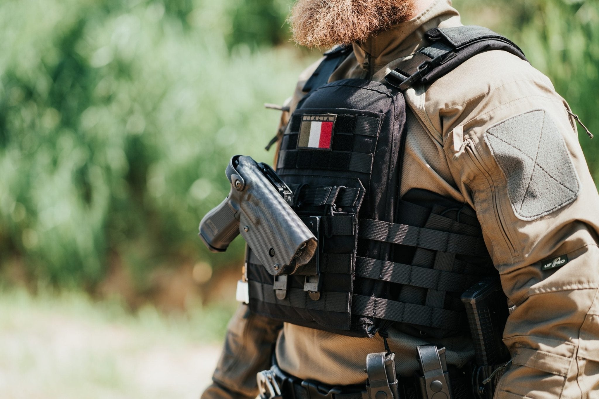 GHOST Molle Vest Belt Module - Ghost