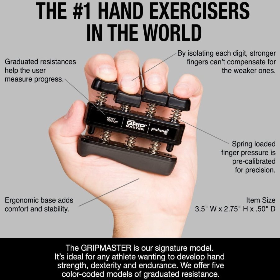 Gripmaster Pro - Grepstrener (9lbs / 4kg) - ProHands