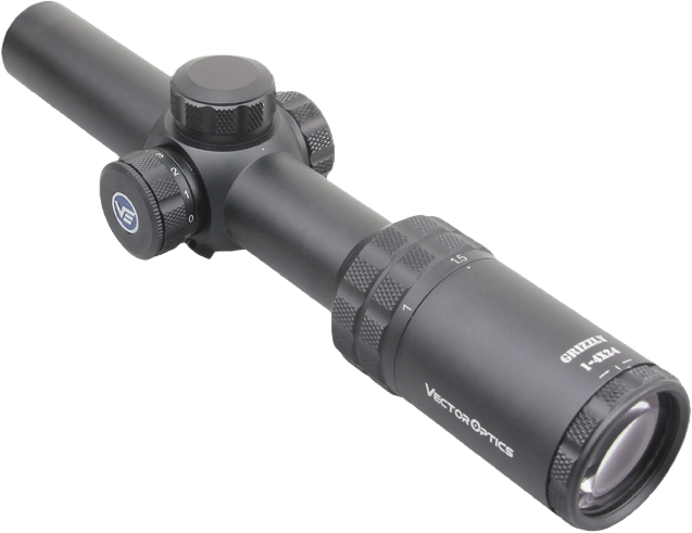 Grizzly 1-4x24 Hunting Kikkertsikte - Vector Optics