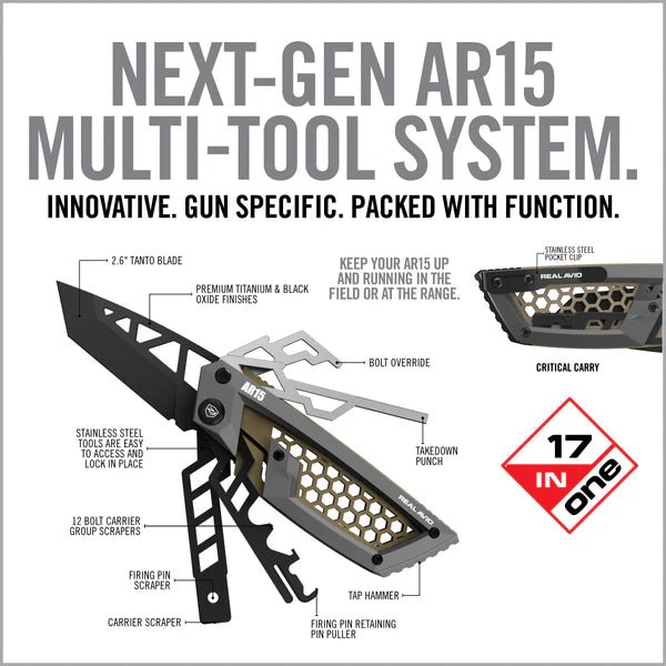 Gun Tool Edge™ - AR15 - Real Avid