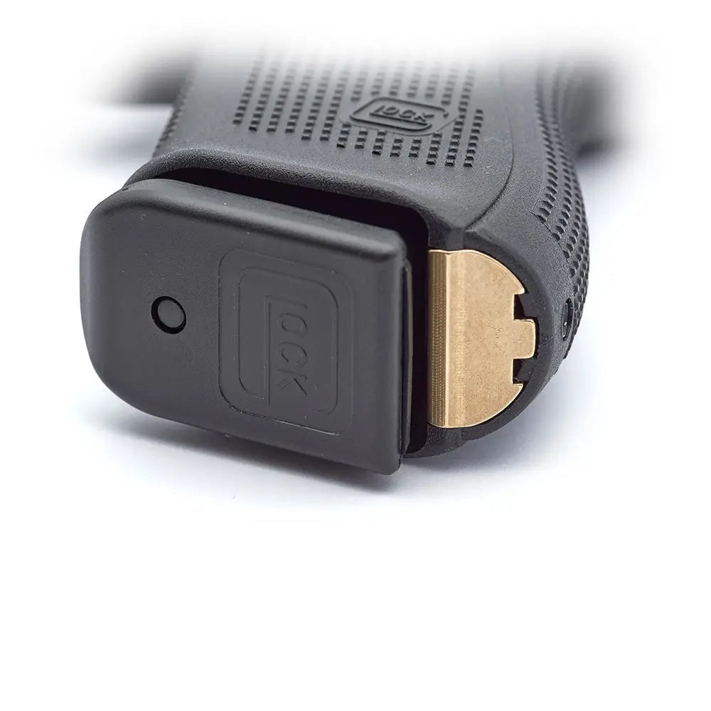 Heavy Brass Feed Grip Plug for Glock 17 Gen4/5 - Eemann Tech