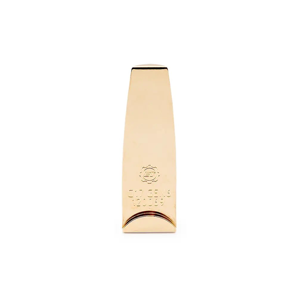 Heavy Brass Feed Grip Plug for Glock 17 Gen6 - Eemann Tech