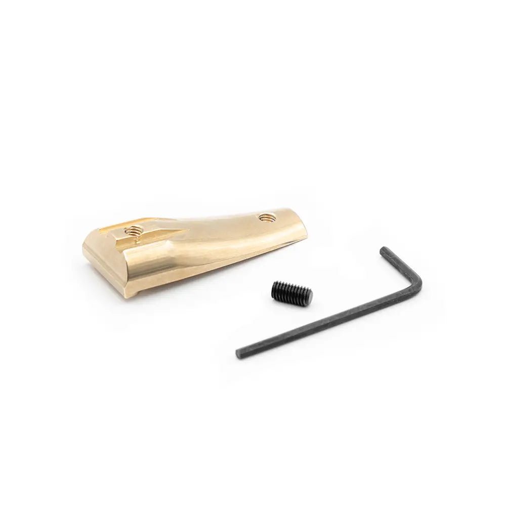 Heavy Brass Feed Grip Plug for Glock 19 Gen6 - Eemann Tech