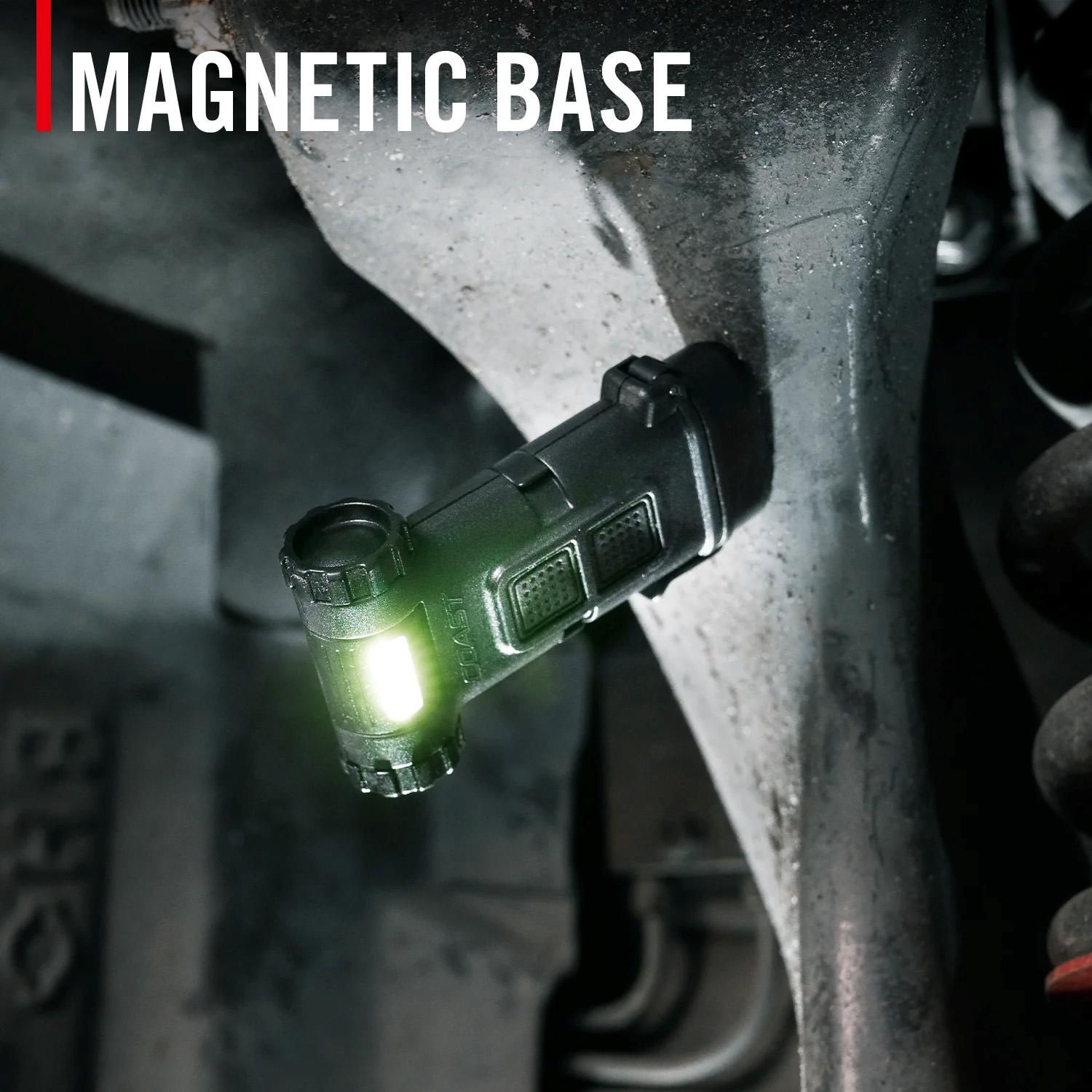 HX4 Lykt Dobbelfarge Hvit/Rød Clip - On, 120 lumen - Coast