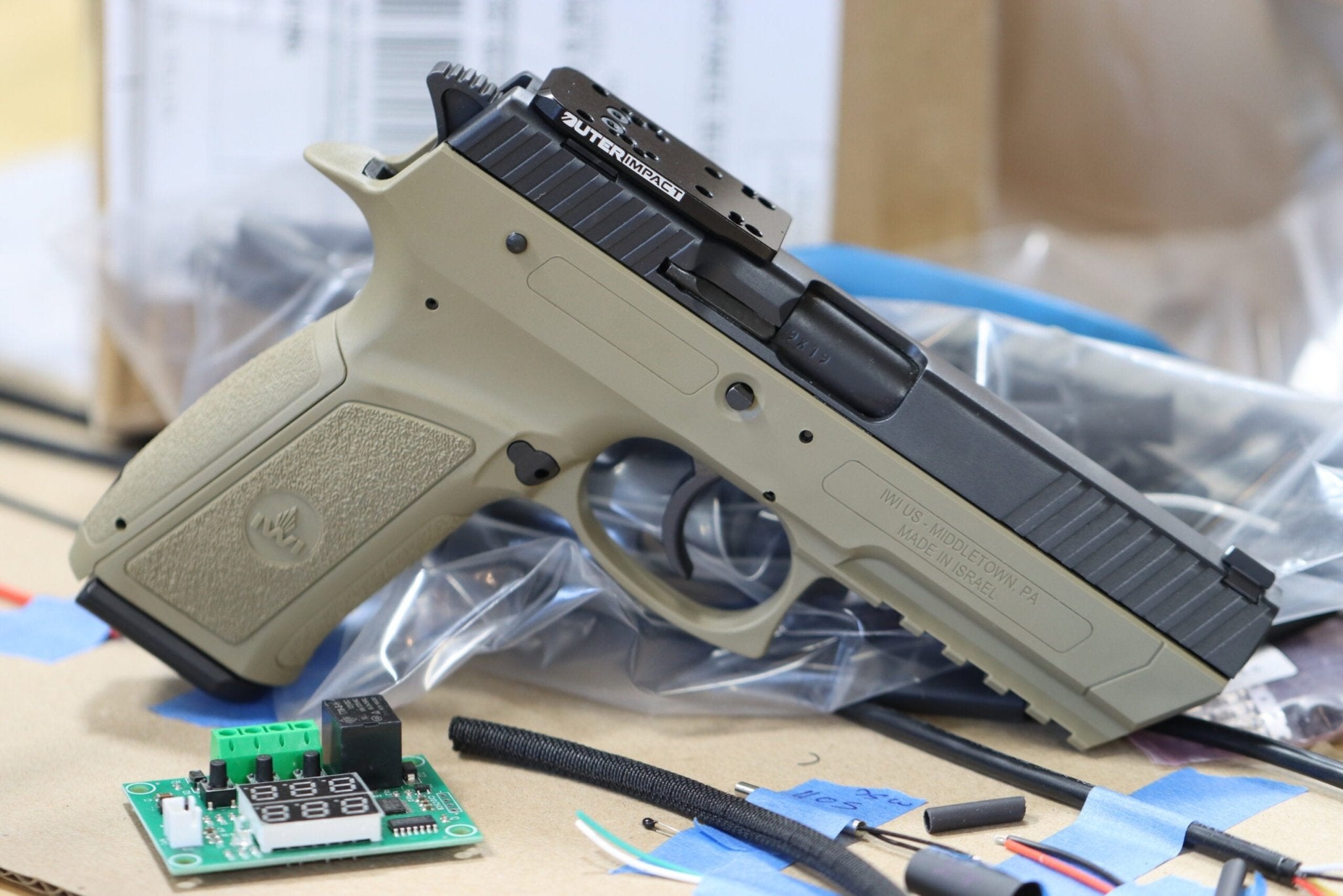 IWI Jericho - Modular Red Dot Adapter - OuterImpact