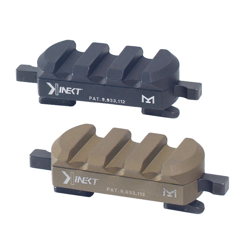Kinect MLOK Picatinny Rail w/QD – 3/7 Slot Mount - Kinetic Development Group
