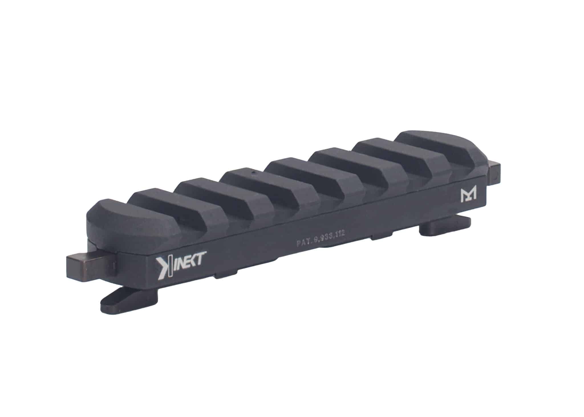 Kinect MLOK Picatinny Rail w/QD – 3/7 Slot Mount - Kinetic Development Group