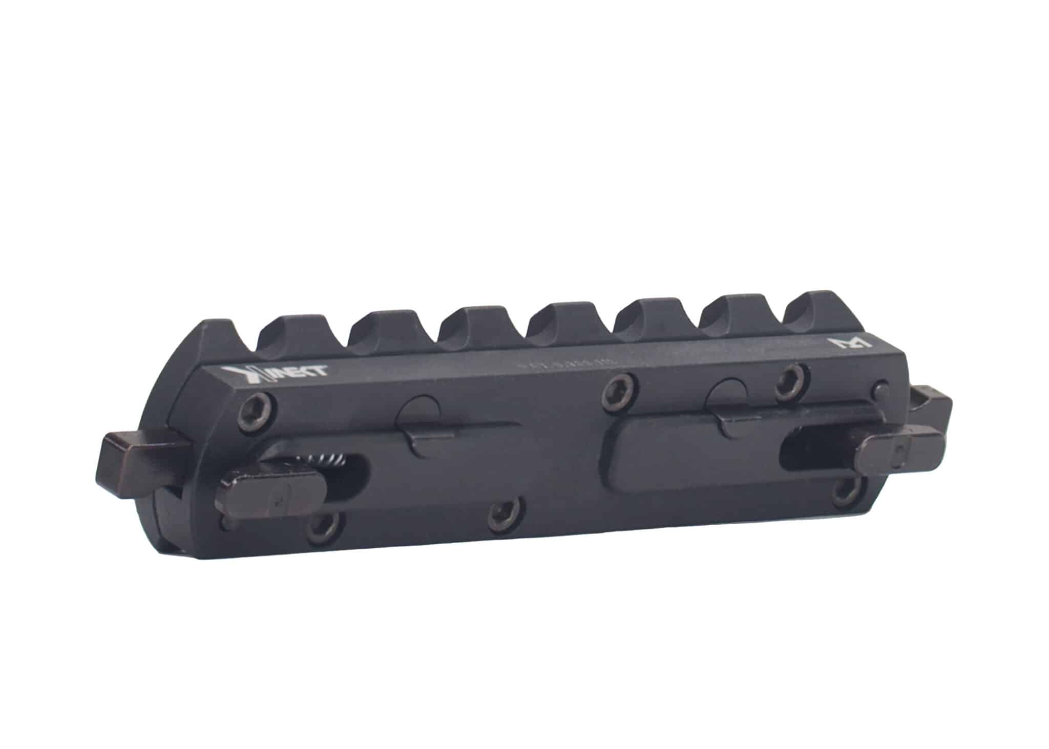 Kinect MLOK Picatinny Rail w/QD – 3/7 Slot Mount - Kinetic Development Group