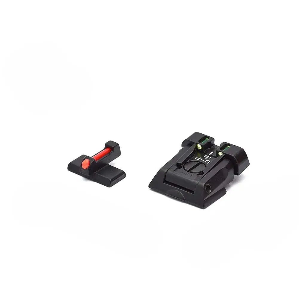 LPA SPF01HK Adjustable Sight Set for H&K P30/P45/SFP9 w/Fiber Optic - LPA