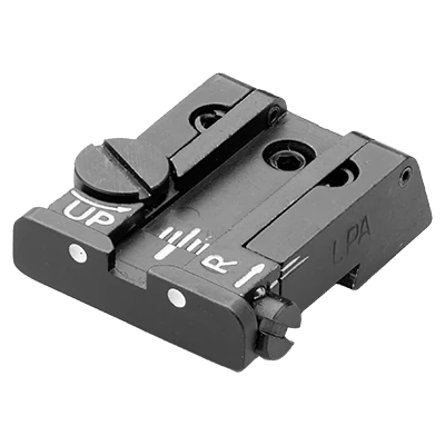 LPA TPU87BZ30 Adjustable Rear Sight for CZ P - 10 med Hvite Prikker - LPA