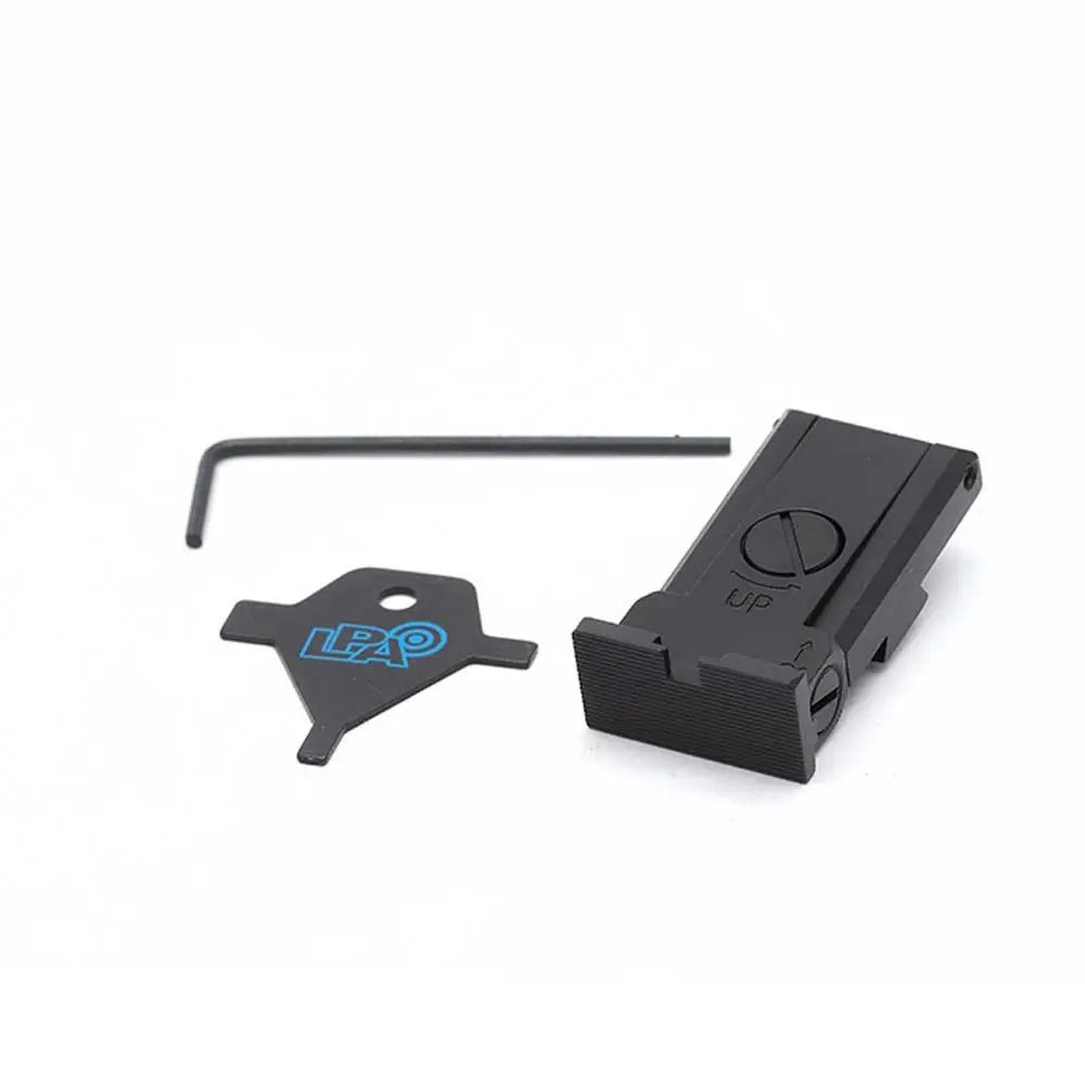 LPA TRT54FU07 Justerbart Baksikte for Tanfoglio Match, Stock II, Stock III, 1911 Custom - LPA Ghilardi