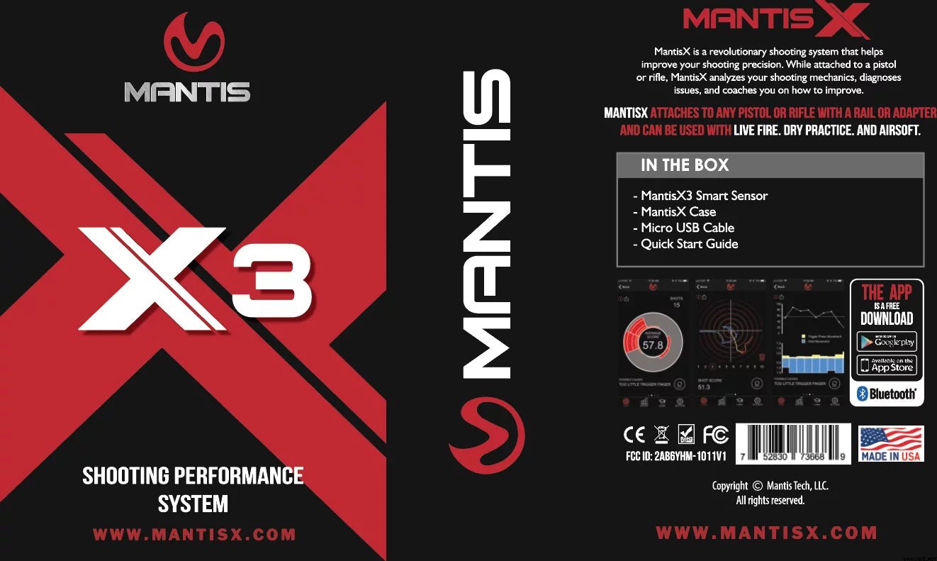 Mantis X3 - Shooting Performance System - Mantis