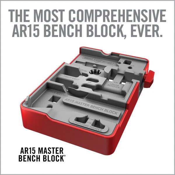 Master Bench Block® - AR15 - Real Avid
