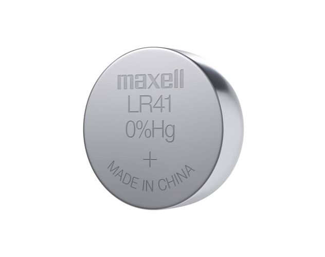 Maxell LR41 / 192 Alkaline, 1.5V (10 stk) - Maxell