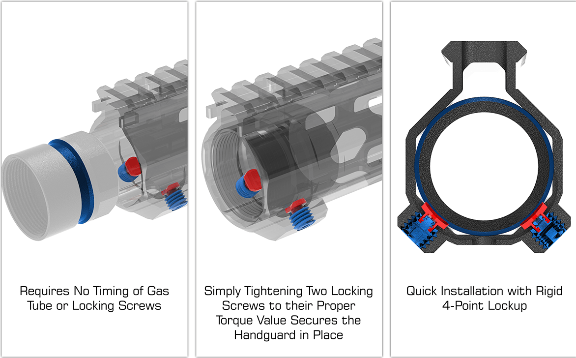 UTG PRO® Forerunner Free Float M-LOK® Handguard