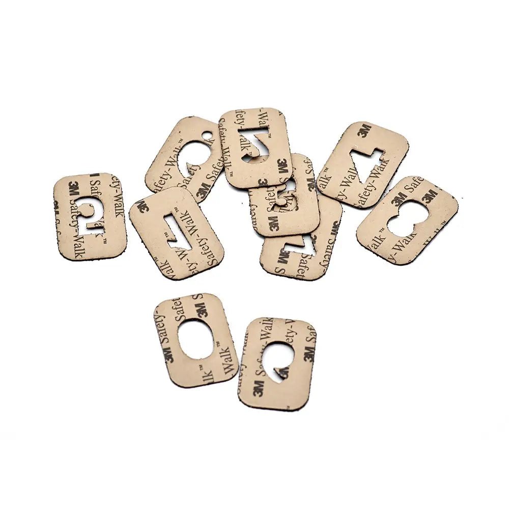 Nummerert grepstape - sett for magasinbunner - 10 stk - Eemann Tech